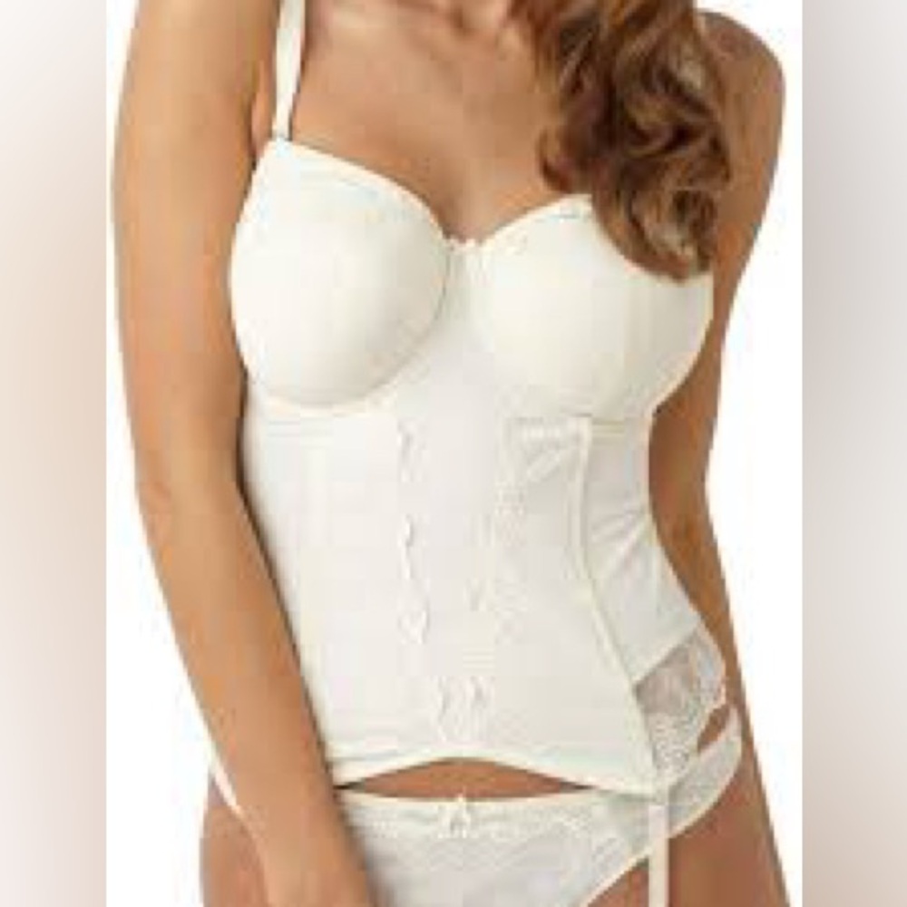 PANACHE Ivory Evie Bridal Basque